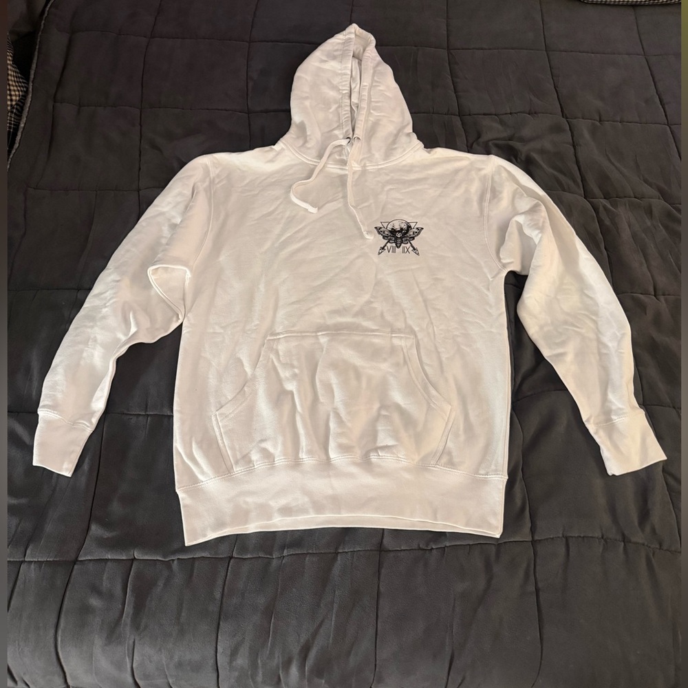 SCW Classic White Hoodie - Picture 2 of 7